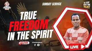 TRUE FREEDOM IN THE SPIRIT || Rev. Joseph Ndung'u || First Service | 12/01/2025