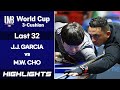 Last 32 - 호세 후안 가르시아 Jose Juan GARCIA vs 조명우 Myung Woo CHO. H/L