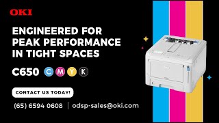 OKI C650 - A4 Colour Printer