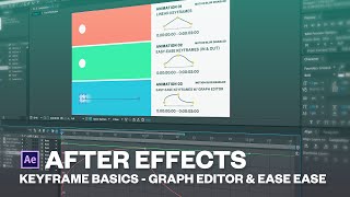 Introduction to keyframes in After effects (Easy ease + Graph editor)