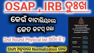 osap irb finally selection cutoff | 2nd Round Physical list | osap irb finally selection