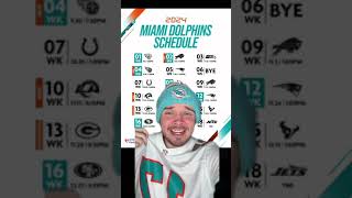 Miami Dolphins 2024 Schedule Reaction