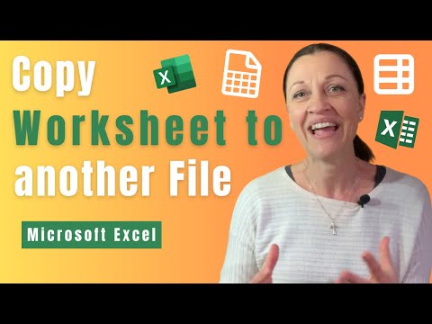 Excel Quickly Copy Sheets Between Workbooks