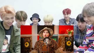 BTS reaction to SPY-That That (prod.&feat.SUGA of Bts | cover by aish