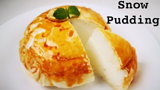 Snow Pudding || Winter Special Pudding ll Portuguese pudding recipe