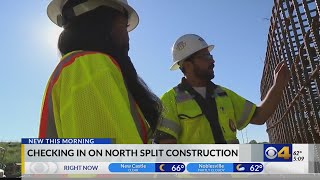 Drivers adjust as North Split work continues