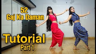 52 gaj ka daman | Dance Tutorial | The Dance Palace