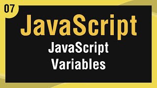 Learn JavaScript In Arabic #07 - Variables