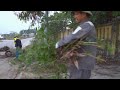 full video clean up abandoned sidewalk area for 20 years at bus station discovered something scary