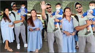 Anita Hassanandani SHOCKING Weight Gain after her son Aaravv Reddy with husband Rohit Reddy