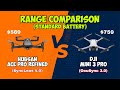 DJI Mini 3 Pro vs HUBSAN Ace Pro Refined Range Comparison