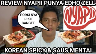 CUMAN 35 RIBU PER PORSI REVIEW NYAPII EDHO ZELL || PERTAMA KALI GUA MAKAN SEI SAPI