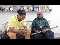 v hemapala perera with talk with saffron hmapala master mandolin වී. හේමපාල පෙරේරා legend