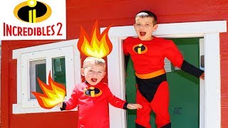 Incredibles 2 Reaction to JACK JACK New Powers in Huge Play House