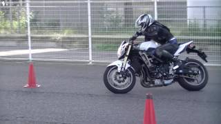 第５２１回　へなちょこライダー走行会　キム　ミニコース計測転倒④