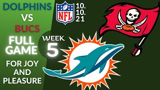 🏈Miami Dolphins vs Tampa Bay Buccaneers Week 5 NFL 2021-2022 Full Game Watch Online | Football 2021