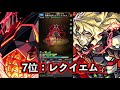 【モンスト】最新版！モンスト最強運枠ランキングtop10！この運枠を持っていればモンストのゴールだ！何体持っているかな？