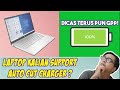 Cara Mengetahui Fitur Auto Cut-Off Baterai Laptop!