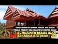 Rumah Panggung Bugis Wajo di Bawahnya Mengalir Sungai