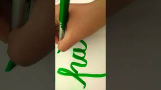 Calligraphic form name: Pari # Beautiful # Handwriting # Plz support guyz # Creative Nishtha 💗