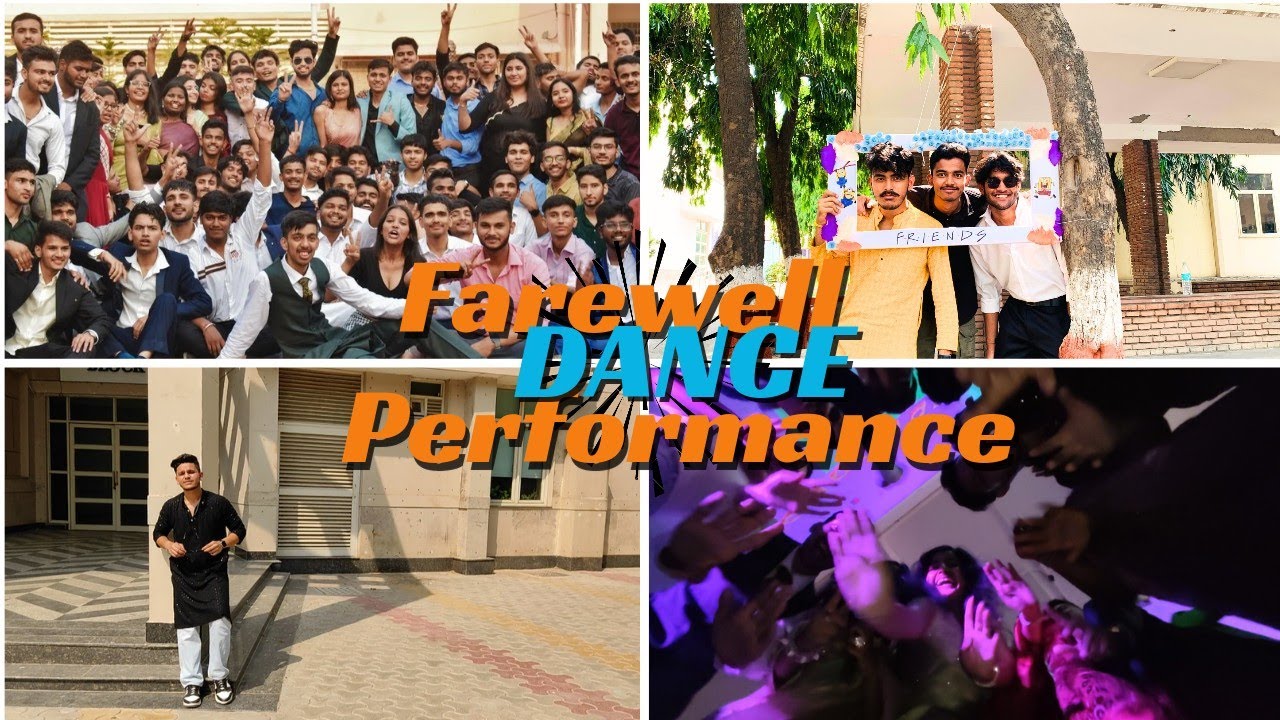 Farewell Dance Performance рџћ рџ єрџ ґ Youtube