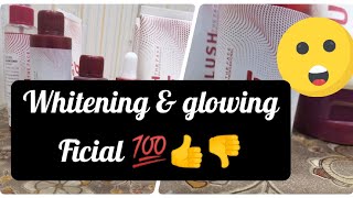 Blush The Face- Whitening Ficial Kit Review 100%Brightening Skin @lifewithanabia4966
