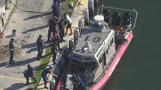 Video shows 2 rescued from boat fire near Hallandale Beach; cause under investigation