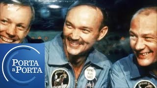 Le vite dei tre astronauti dell'Apollo 11 - Porta a porta 27/06/2019