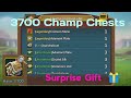 3700 Champion Chests Opening - Lords Mobile