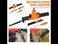 Reciprocating Saw Adapter Electric Drill Modified Electric Saw Wood Metal Cutter