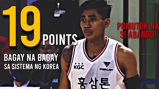 Renz Abando 19 PTS! - BUMILIB ANG KOREAN COACH [All Possessions Highlights] - KBL CUP - Oct 6, 2022