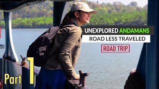 Crossing through Jarawa Tribal Areas - Baratang Mud Volcano | North & Middle Andamans Road Trip