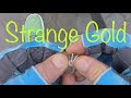 Strange Gold Charm found Metal Detecting on the Beach