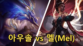 아우솔 vs 멜 강의