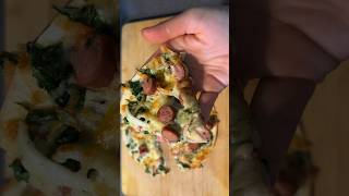 5 minutes Healthy Breakfast Pizza Recipe #shorts #cooking #breakfastpizza