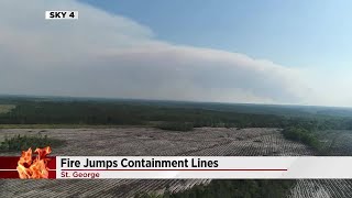 Okefenokee Fire Grows