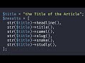 Laravel: Convert String to Various Cases