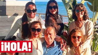 Pepa Flores reaparece junto a toda su familia y Pablo Alborán tras años alejada de la vida pública