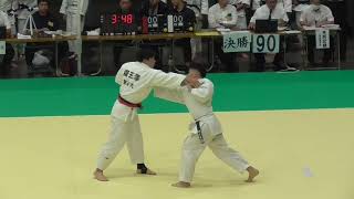 【決勝戦】東京都ジュニア柔道体重別選手権大会 男子 90㎏級 決勝戦 (齋五澤凌生 対 中川凱斗) 令和6年7月7日(日)