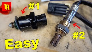 Here's the TWO SENSORS YOU NEED TO REPLACE FOR BETTER IDLE !!