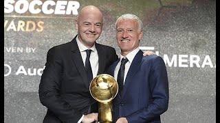 Didier Deschamps - Best Coach of the Year - Globe Soccer Awards 2019