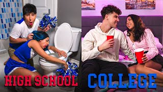 High School Parties vs College Parties! *My First Time!*