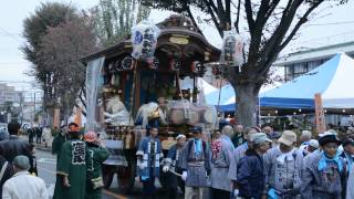 20141109東村山産業祭　山車巡行