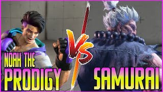 🔥SF6🔥NOAH THE PRODIGY (LUKE) VS SAMURAI (AKUMA)🔥STREET FIGHTER 6 HIGH LEVEL MATCHES🔥