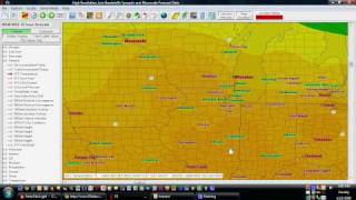 F5Data Weather Forecast Software Tutorial: Navigation