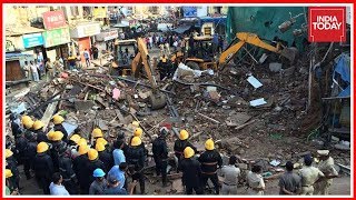 4-storey Building Collapses In Mumbai ; 12 Dead Including 3 Month Old
