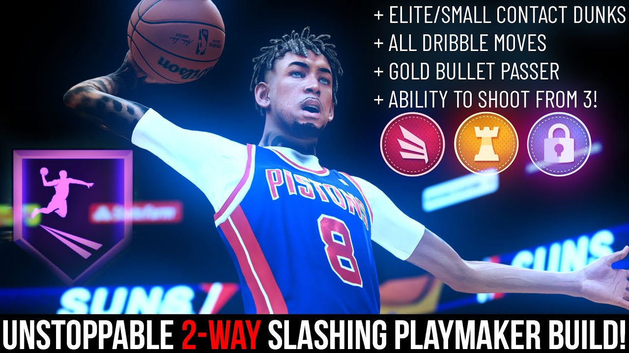 2-WAY SLASHING PLAYMAKER BUILD WITH SHARP TAKEOVER NBA 2K22 NEXT GEN ...