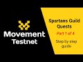 How To Do Movement Testnet Tasks Step By Step Guide - Spartans Guild [Part 1] #movementtestnetguide