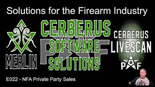 VIDEO E0022: Private Party NFA Transfers