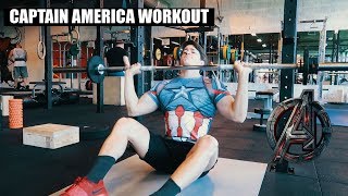 Chris Evans - Captain America Workout | Natural Bodybuilder VS Captain America's Workout